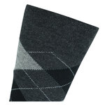 Herrensocken ohne Gummidruck Argyle Karo Muster Camano anthrazit - 12