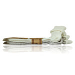 Alpaka-Wolle Umschlagsocken beige-wollweiß - 4