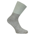 Alpaka-Wolle Umschlagsocken beige-wollweiß - 8