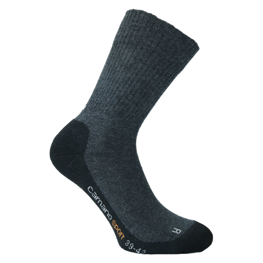 Kinder Sportsocken camano Pro Tex Function anthrazit-melange