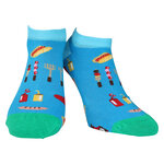 BBQ Grillfest Sneakersocken Bambus - 8