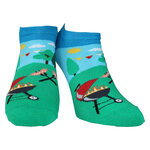 BBQ Grillfest Sneakersocken Bambus - 6