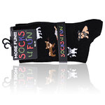 Hunde Motivsocken lustige Kläffer Baumwolle - 2