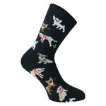 Hunde Motivsocken lustige Kläffer Baumwolle - 13