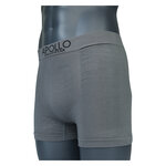 Herren Boxershorts nahtlos Baumwolle Apollo grau schwarz mix - 10