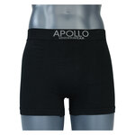 Herren Boxershorts nahtlos Baumwolle Apollo grau schwarz mix - 5