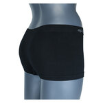 Damen-Hipster-Slips nahtlos Baumwolle Apollo schwarz - 5