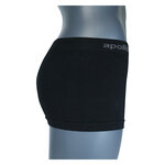 Damen-Hipster-Slips nahtlos Baumwolle Apollo schwarz - 6