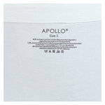 Damen-Hipster-Slips nahtlos Baumwolle Apollo weiß - 7