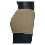 Damen-Hipster-Slips nahtlos Baumwolle Apollo beige-hautfarben - 6
