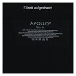 Herrenslips nahtlos Baumwolle Apollo grau schwarz mix - 18