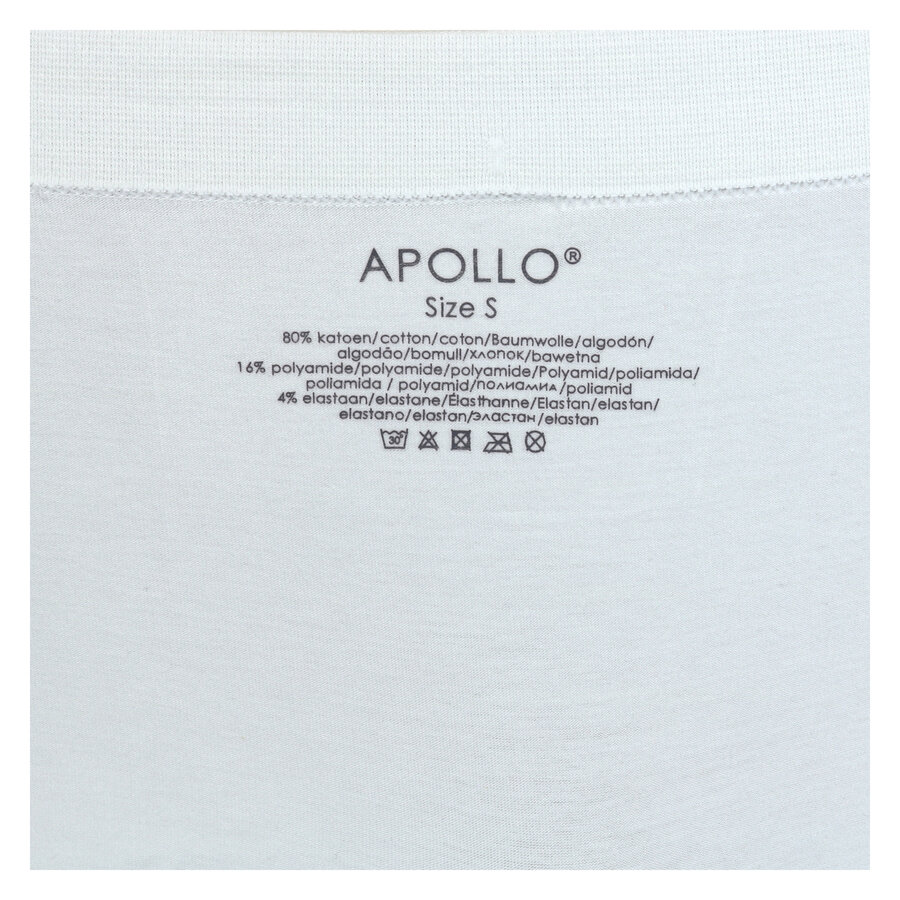 Damen Slips nahtlos Baumwolle Apollo weiß - 8