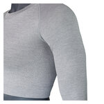 Damen Sports CROP TOP bauchfreies Oberteil XTREME grau melange - 6