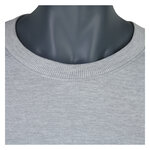 Damen Sports CROP TOP bauchfreies Oberteil XTREME grau melange - 5