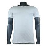 Herren Bambus T-Shirts V-Ausschnitt Apollo weiß - 3