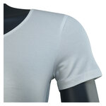 Damen Bambus T-Shirts Rundhals-Ausschnitt Apollo weiß - 7