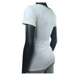 Damen Bambus T-Shirts Rundhals-Ausschnitt Apollo weiß - 5