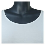 Damen Bambus T-Shirts Rundhals-Ausschnitt Apollo weiß - 6
