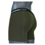 Herren Bambus Boxershorts Apollo grau-oliv-mix - 14