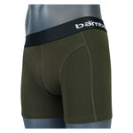 Herren Bambus Boxershorts Apollo grau-oliv-mix - 22