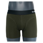 Herren Bambus Boxershorts Apollo grau-oliv-mix - 24