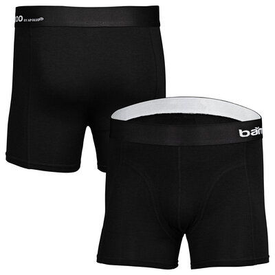 Herren Bambus Boxershorts Apollo schwarz