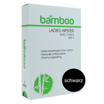 Damen Bambus Panty Slips Apollo schwarz - 2