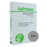 Damen Bambus Panty Slips Apollo grau-melange - 2
