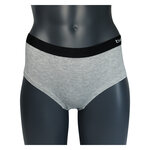 Damen Bambus Panty Slips Apollo grau-melange - 3