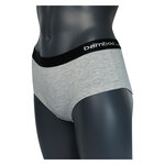 Damen Bambus Panty Slips Apollo grau-melange - 1