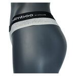 Damen Bambus Tanga Slips Apollo grau melange - 6