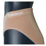 Damen Bambus Hüftslips nahtlos Apollo hautfarben beige - 6