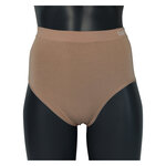 Bambus Damen-Slips hoch tailliert nahtlos Apollo hautfarben beige - 4