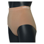 Bambus Damen-Slips hoch tailliert nahtlos Apollo hautfarben beige - 3