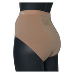 Bambus Damen-Slips hoch tailliert nahtlos Apollo hautfarben beige - 5