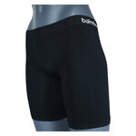 Damen Bambus Langbein Slips nahtlos Apollo schwarz - 3