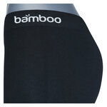 Damen Bambus Langbein Slips nahtlos Apollo schwarz - 7