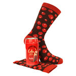 Cola Limonade Motiv-Socken in Blechdose Apollo - 10