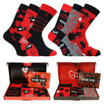 Love is Herrensocken in Geschenkschachtel Apollo - 1