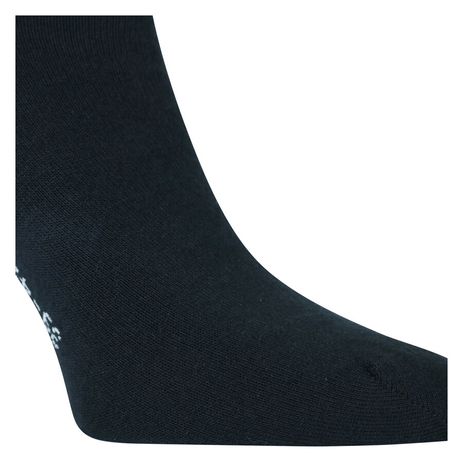 Baumwoll-Sneakersocken Apollo schwarz - 4