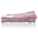 Kindersocken ohne Gummidruck Camano rosa-grau-melange-mix - 9