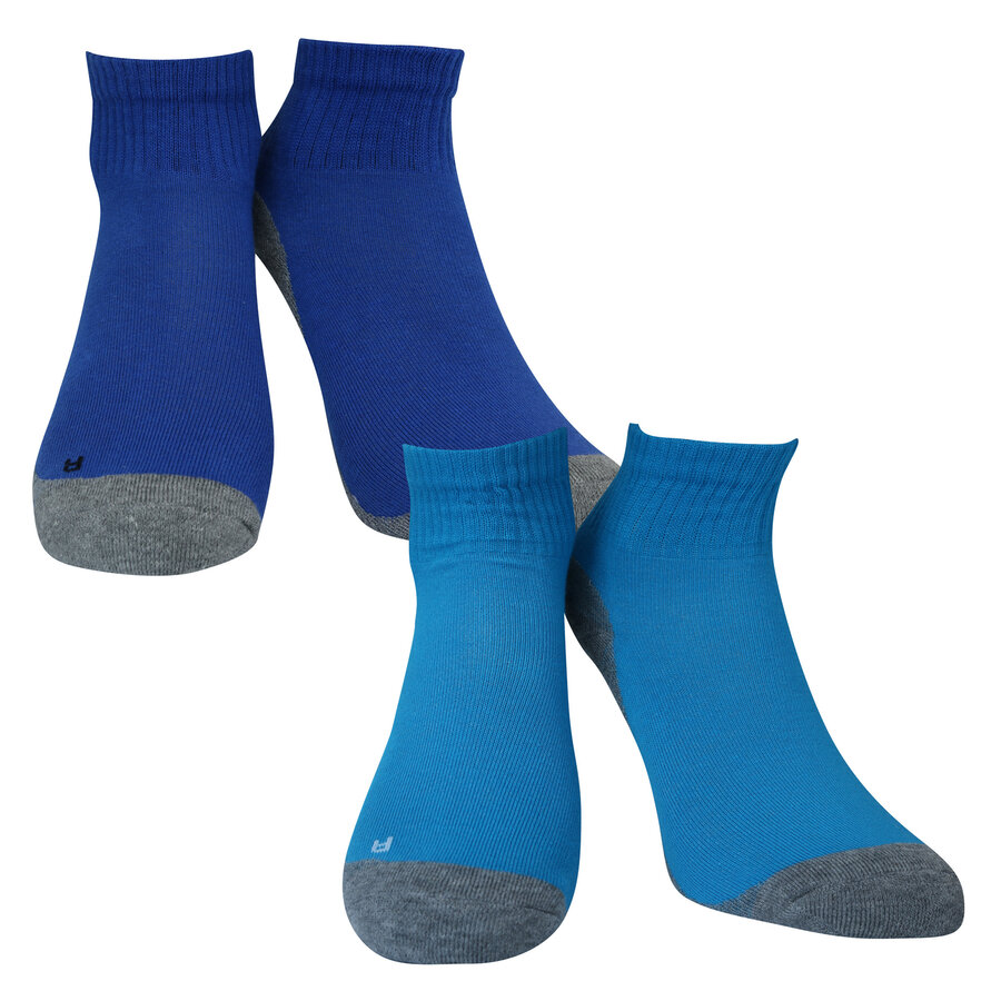 Kinder Kurz-Sportsocken camano PRO TEX türkis-mix