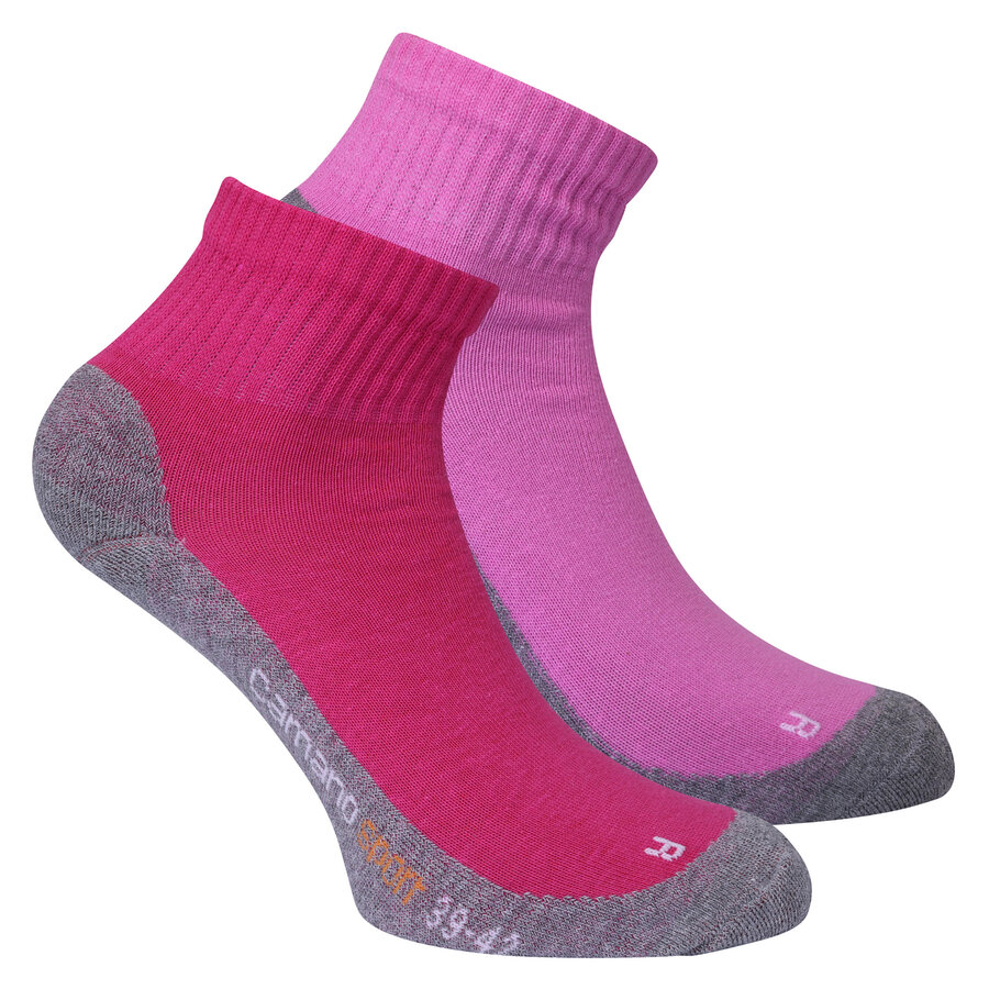 Kinder kurze Sportsocken camano PRO TEX pink-mix