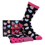 Super-Mama Damensocken Best Mom Ever Geschenkbox Apollo - 8