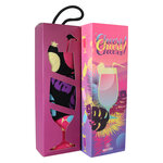 Cocktail-Champagner-Freundin Damensocken in Geschenkbox Apollo - 5