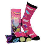 Cocktail-Champagner-Freundin Damensocken in Geschenkbox Apollo - 3