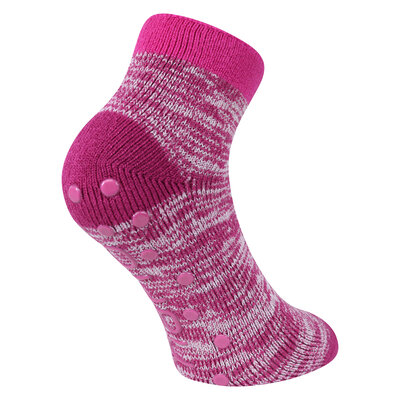 Warme kuschelige Kurzsocken mit ABS Antirutschnoppen für Kinder