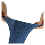 Diabetiker Socken Soft-Bund camano denim-blau-melange - 2