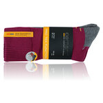 Sportsocken ohne Gummidruck camano ProTex Function raspberry-rot - 10