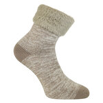 Dicke Damen-Kuschel-Socken camano Warm Up taupe-beige - 3